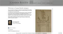 Desktop Screenshot of joannabooth.co.uk